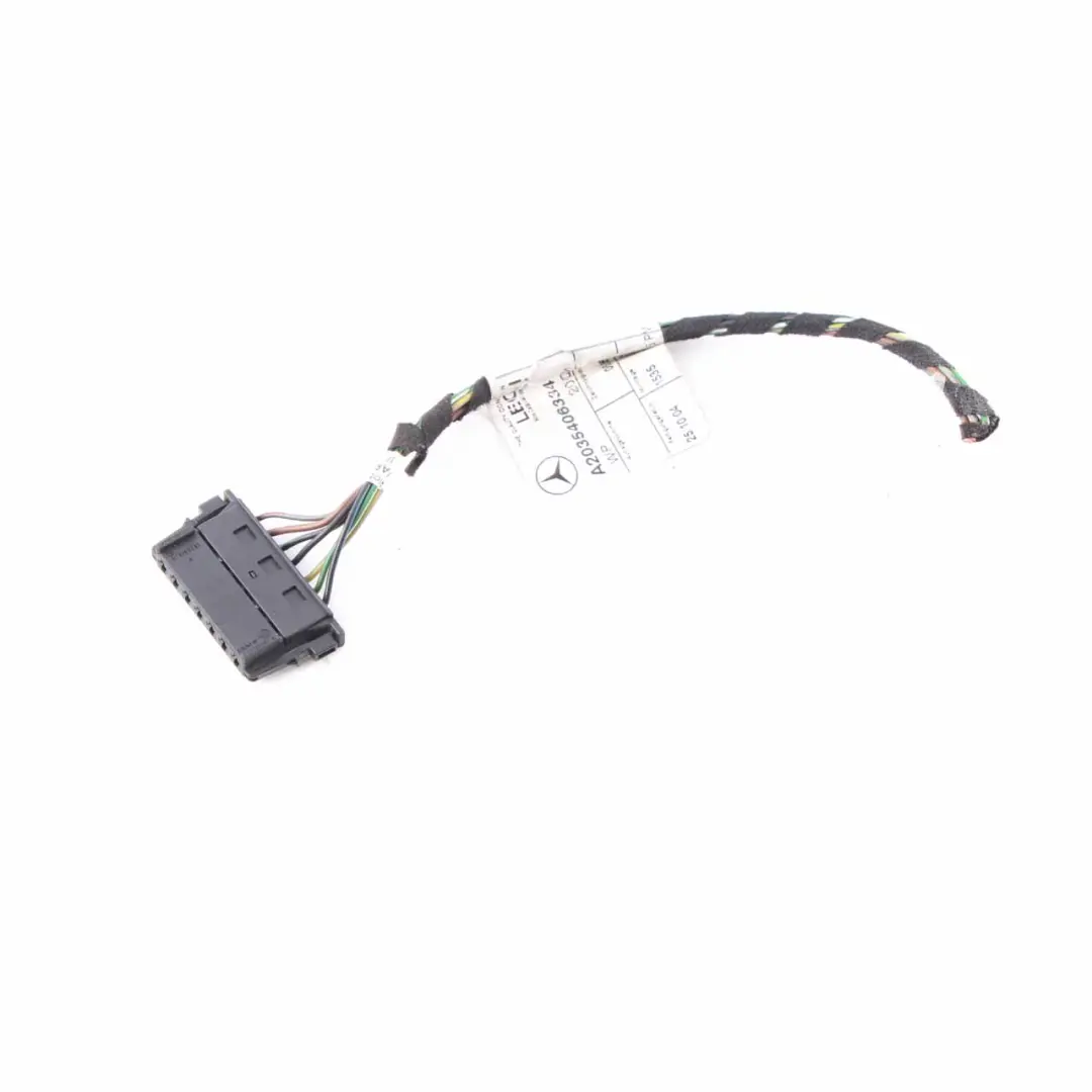 Mercedes W203 Saloon Rear Light Right O/S Plug Socket Wiring A2115450328