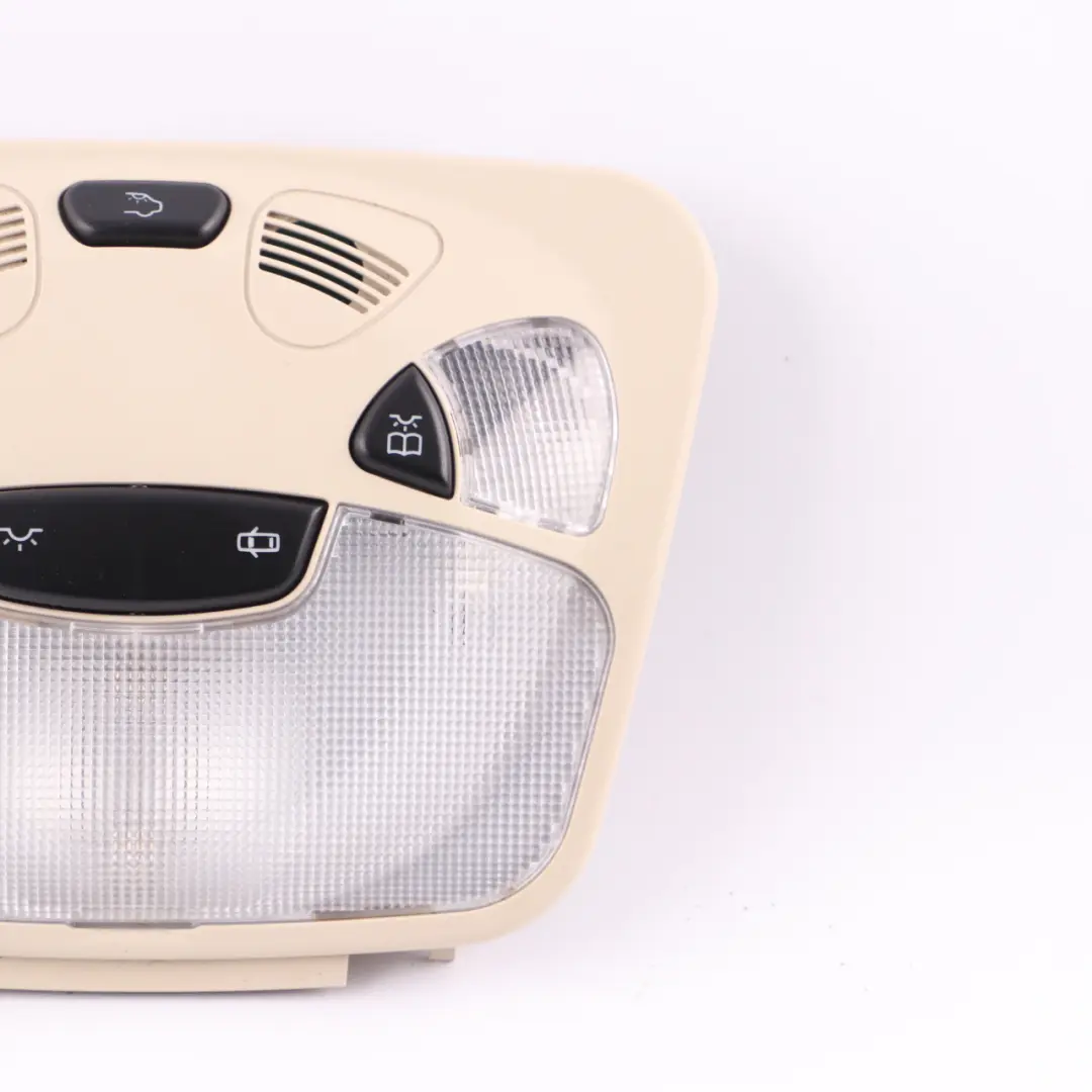 Mercedes W203 Interior Roof Light Front Reading Lamp Panel Beige A2038204601