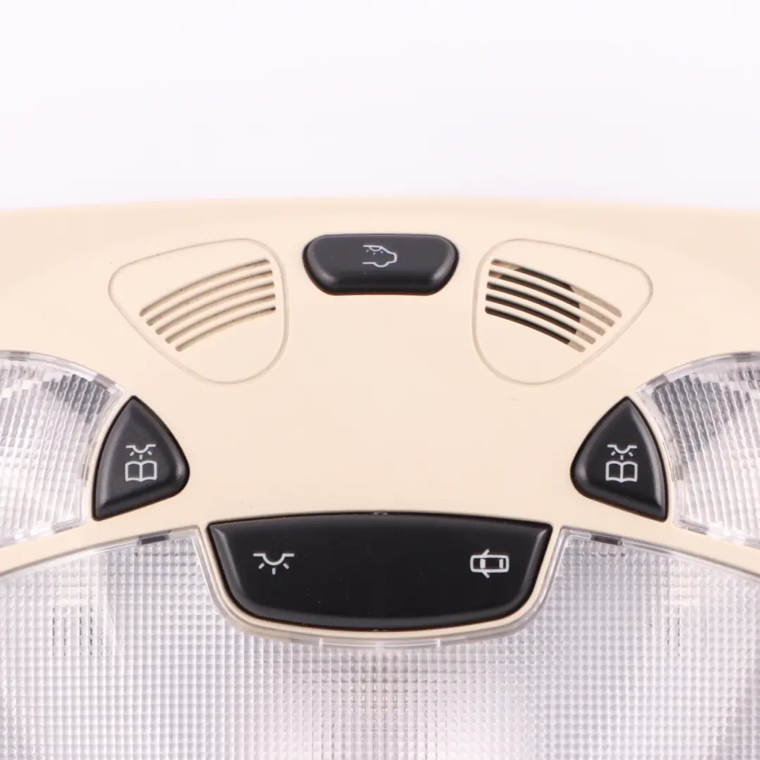 Mercedes W203 Interior Roof Light Front Reading Lamp Panel Beige A2038204601