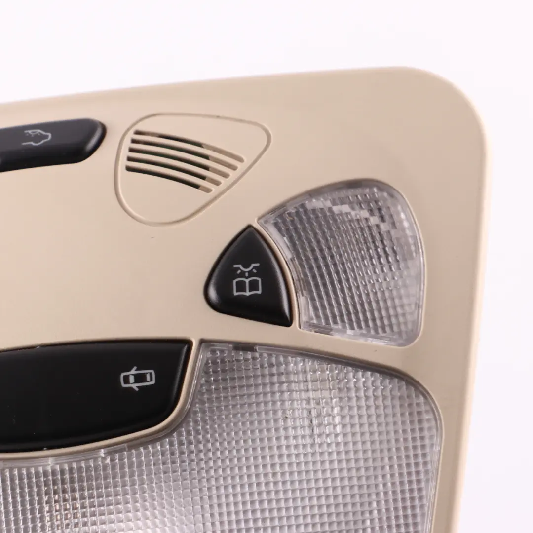 Mercedes W203 Interior Roof Light Front Reading Lamp Panel Beige A2038204601