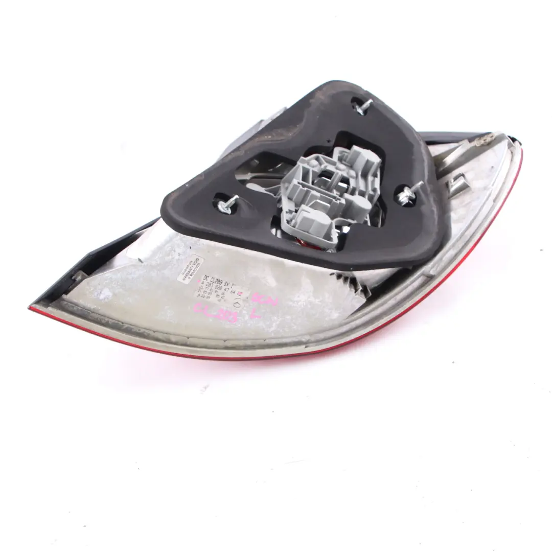 Tail Light Mercedes CL203 Rear Left N/S Lamp Side Black Schwarz A2038204764