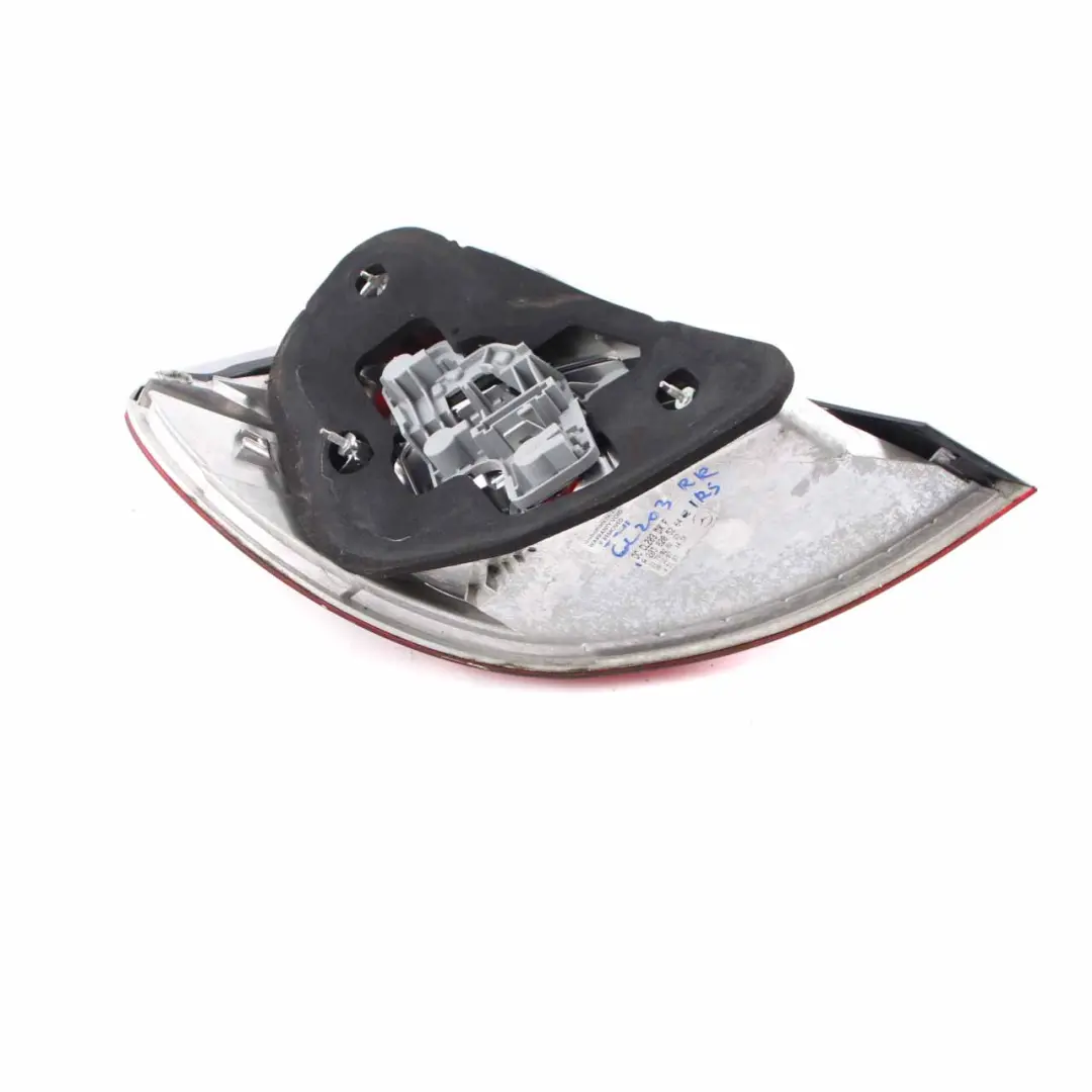 Mercedes CL203 Tail Light Rear Right O/S Lamp Iridium Silver - 775 A2038205264