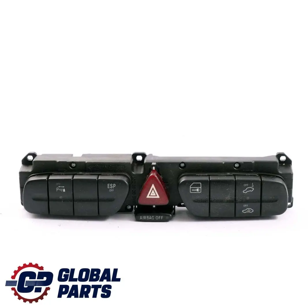 Mercedes-Benz CL203 Center Hazard Control Switch Panel ESP A2038217958