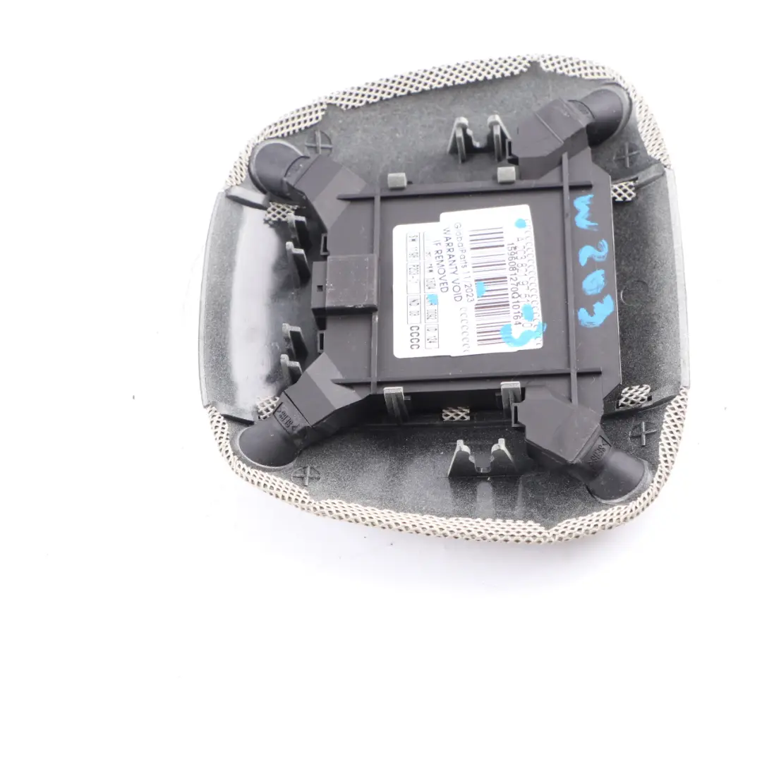 Mercedes W203 C209 Roof Alarm Motion Sensor Module Cover Trim Beige A2038219751