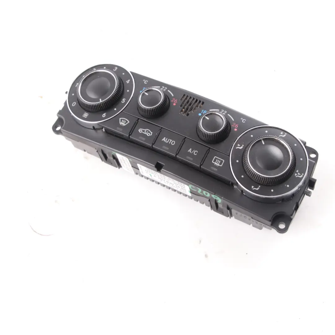 Panel de control del climatizador Mercedes W203 W209 Interruptor Unidad A/C 