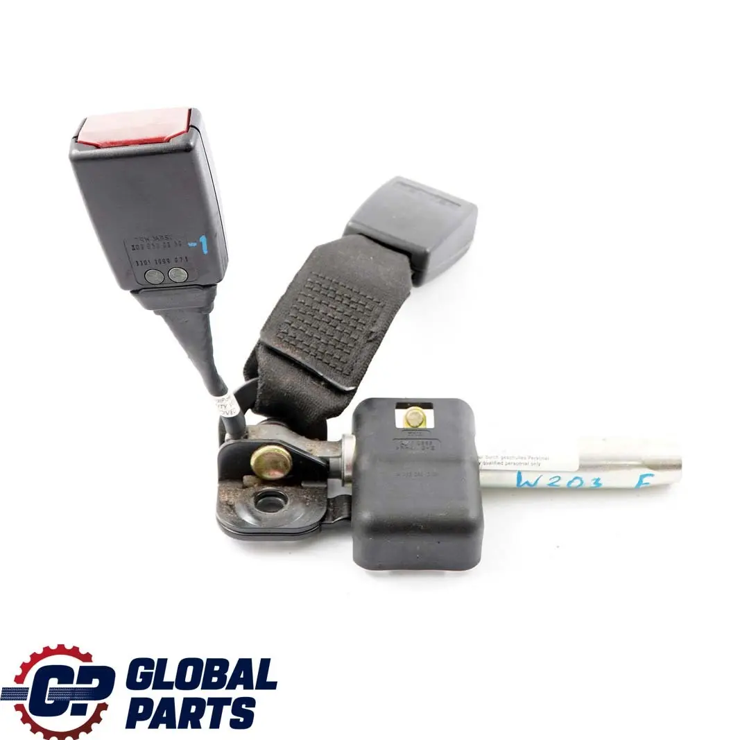 Mercedes-Benz C W203 1 Rear Right Centre Seat Belt Buckle Tensioner A2038600269