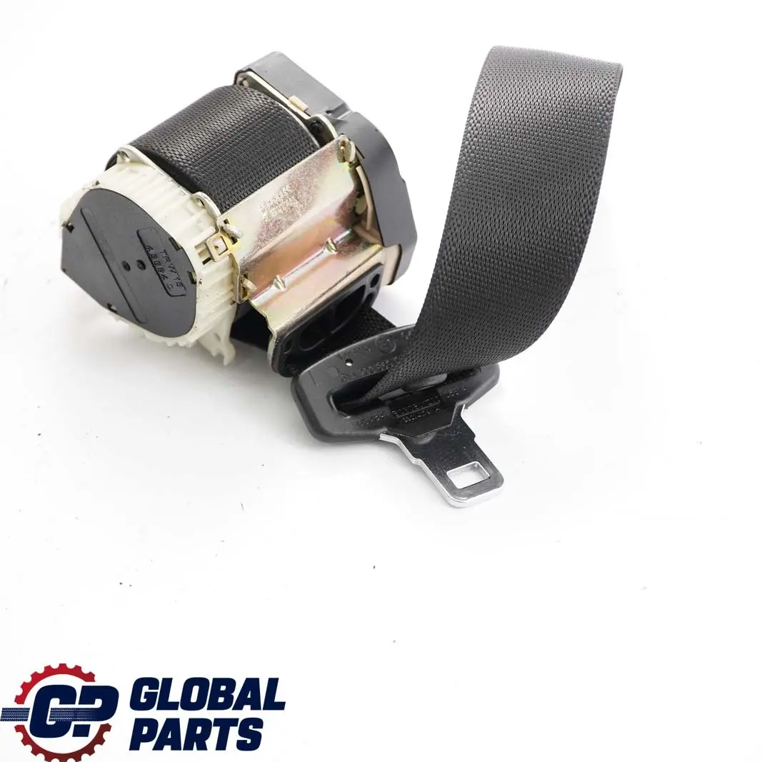 Mercedes-Benz C-Class W203 Rear Left N/S Seat Belt Black A2038608785