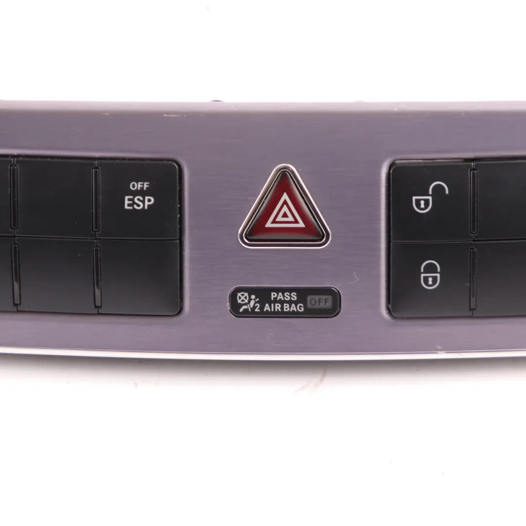 Mercedes CL203 W203 Switch Panel Heated Seats Control Lock Cover A2038700351