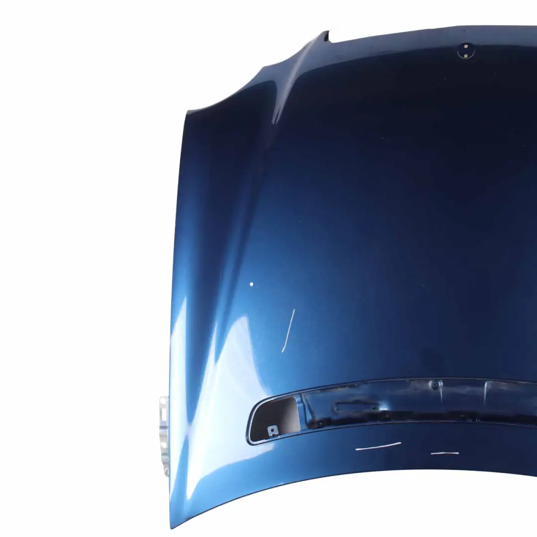 Mercedes W203 Hood Bonnet Trim Panel Covering Jaspis Blue Metallic - 345