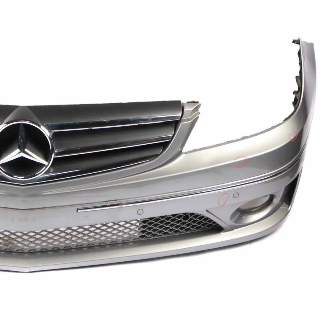 Mercedes W203 CL203 Bumper Front Trim Panel Cover Palladium Silver - 792