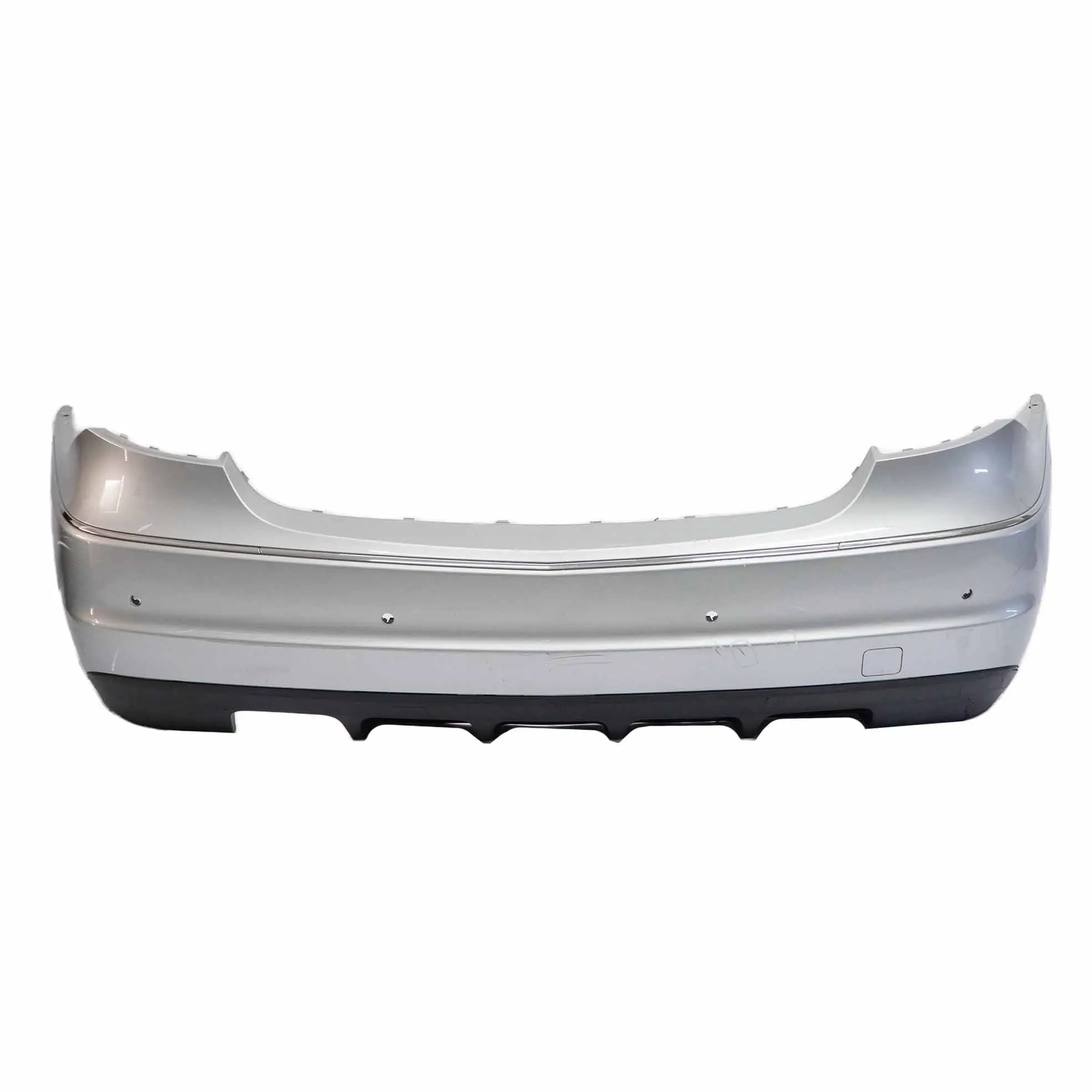 Mercedes CLC CL203 Bumper Rear Trim Panel Covering Iridium Silver - 775