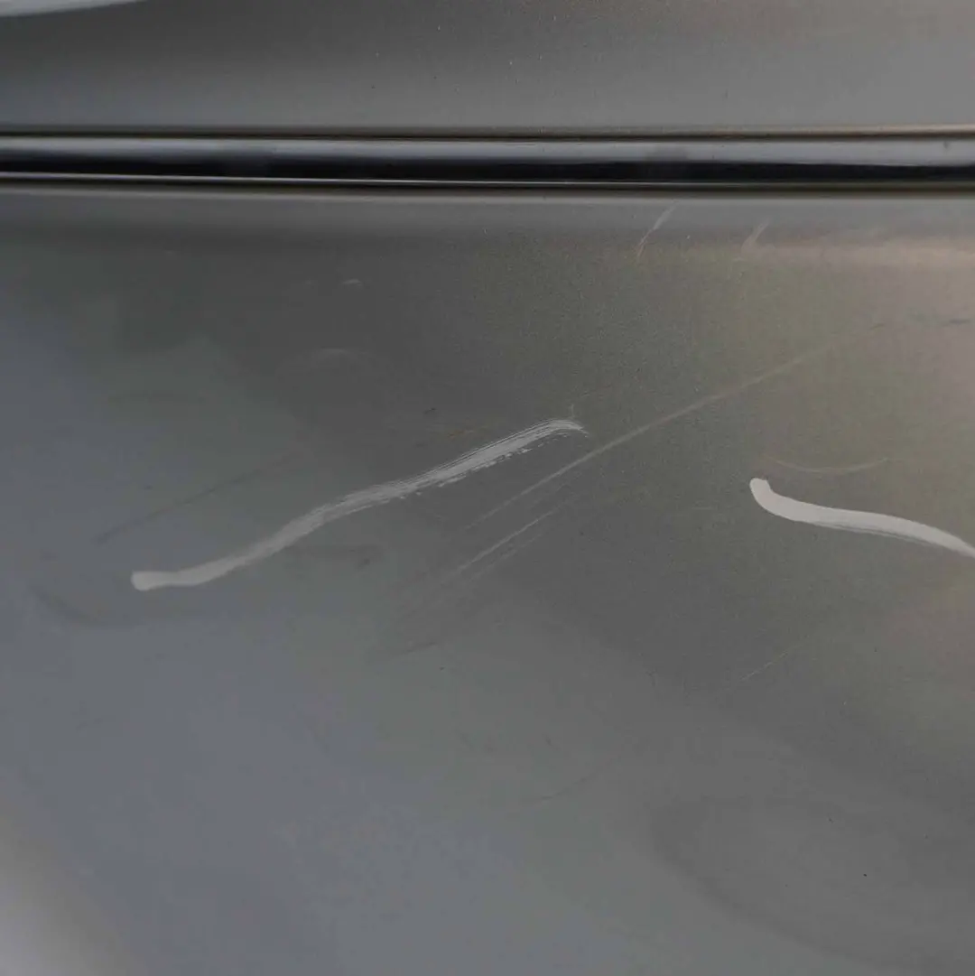 Mercedes CLC CL203 Bumper Rear Trim Panel Covering Iridium Silver - 775