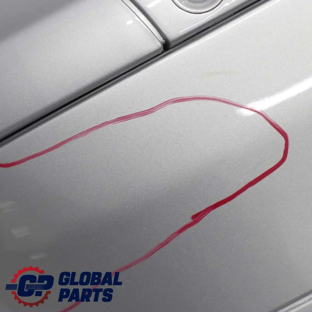 Mercedes-Benz C-Class W203 CL203 Rear Bumper Trim Panel Brilliant Silver - 744