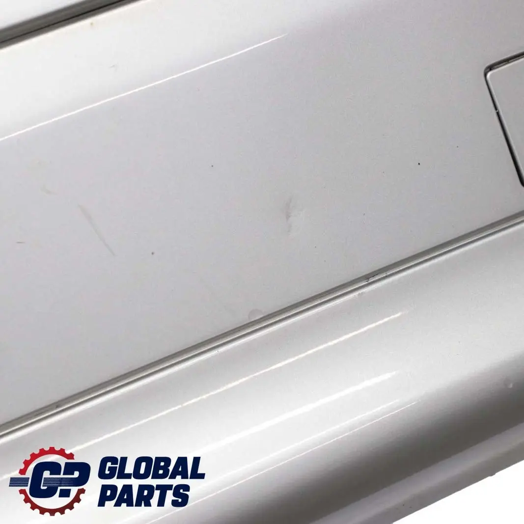 Mercedes-Benz C W203 Rear Bumper Trim Panel Brilliant Silver Metallic - 744