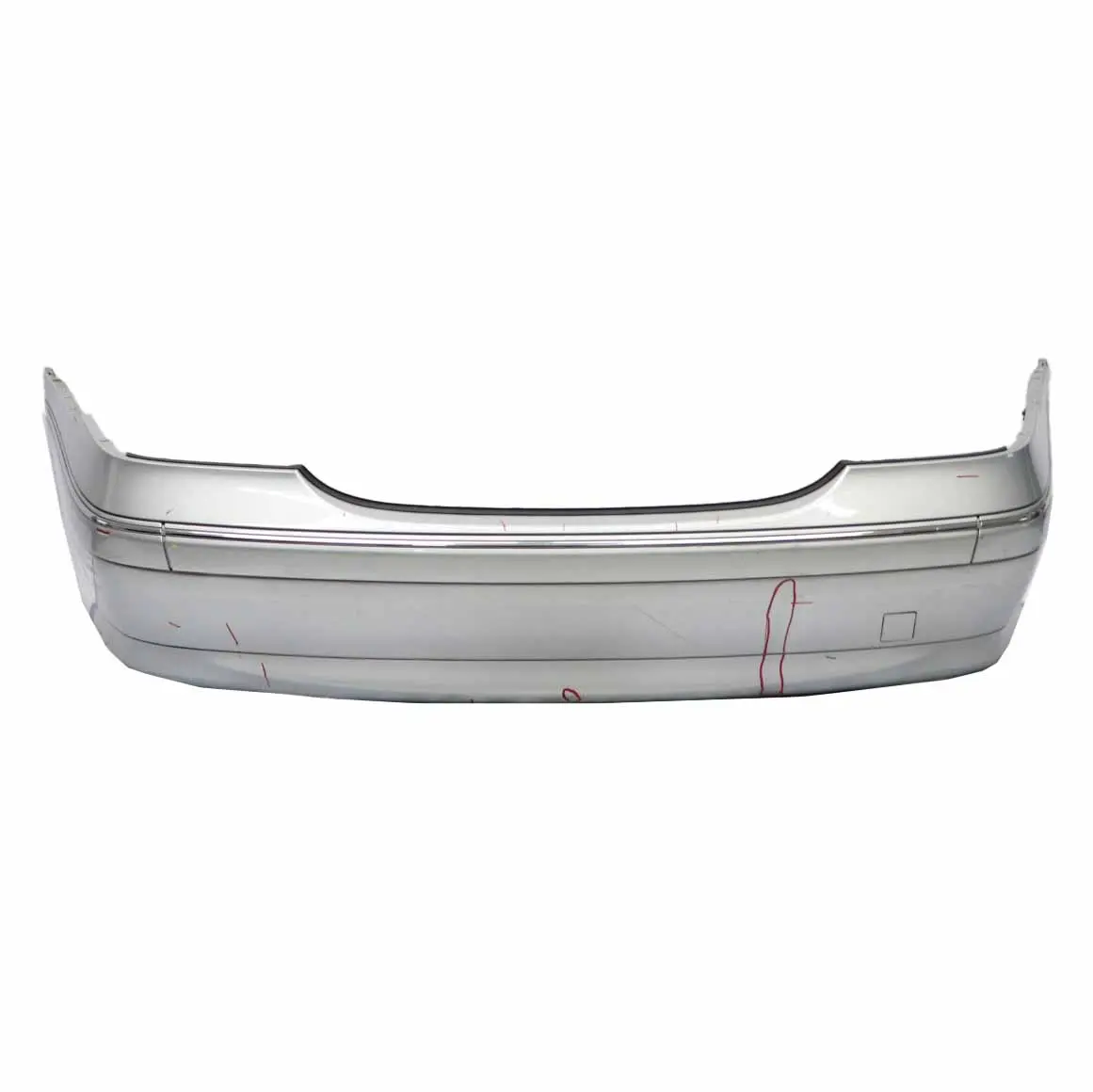 Mercedes W203 Rear Bumper Cover Trim Panel Iridium Silver Metallic - 775