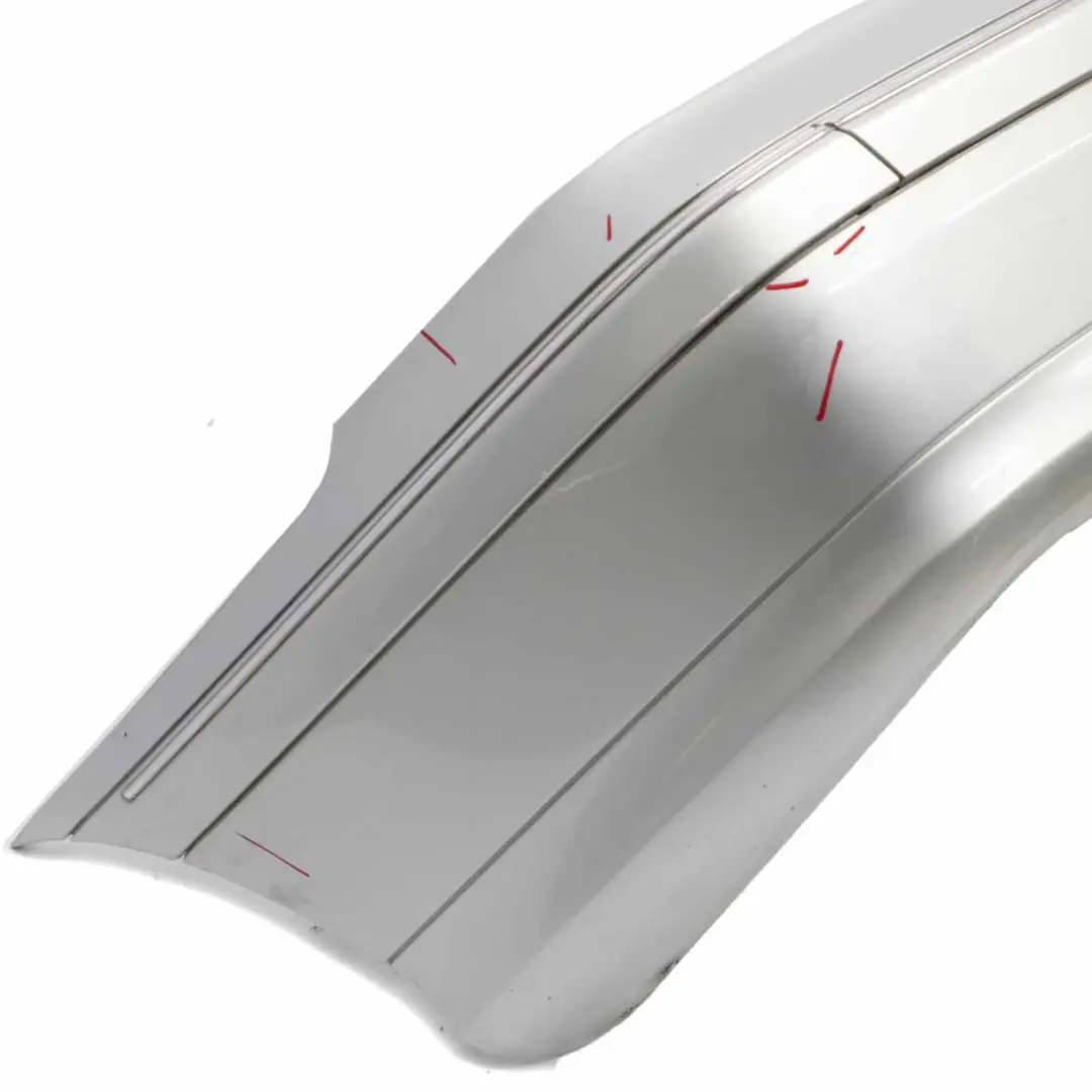 Mercedes W203 Rear Bumper Cover Trim Panel Iridium Silver Metallic - 775