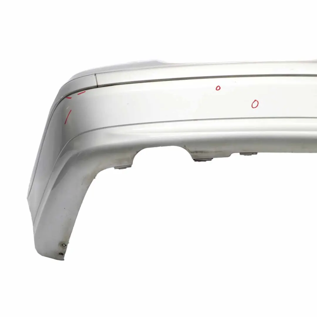 Mercedes W203 Rear Bumper Cover Trim Panel Iridium Silver Metallic - 775