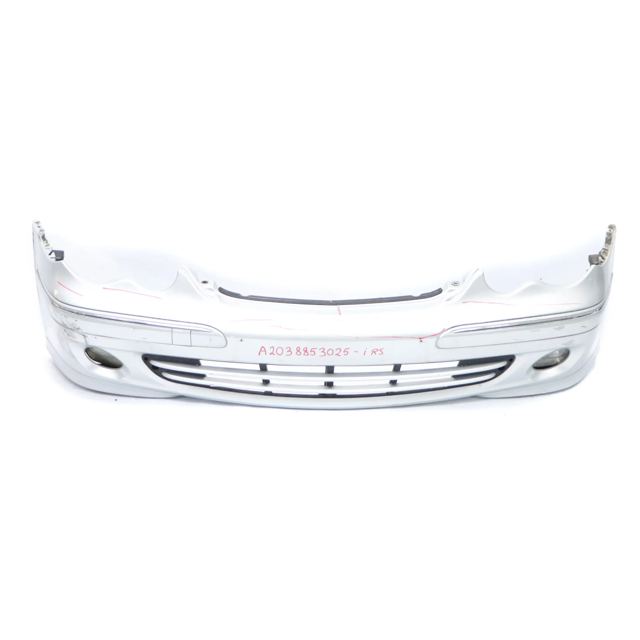 Mercedes W203 Front Bumper Trim Panel Iridium Silver Metallic - 775