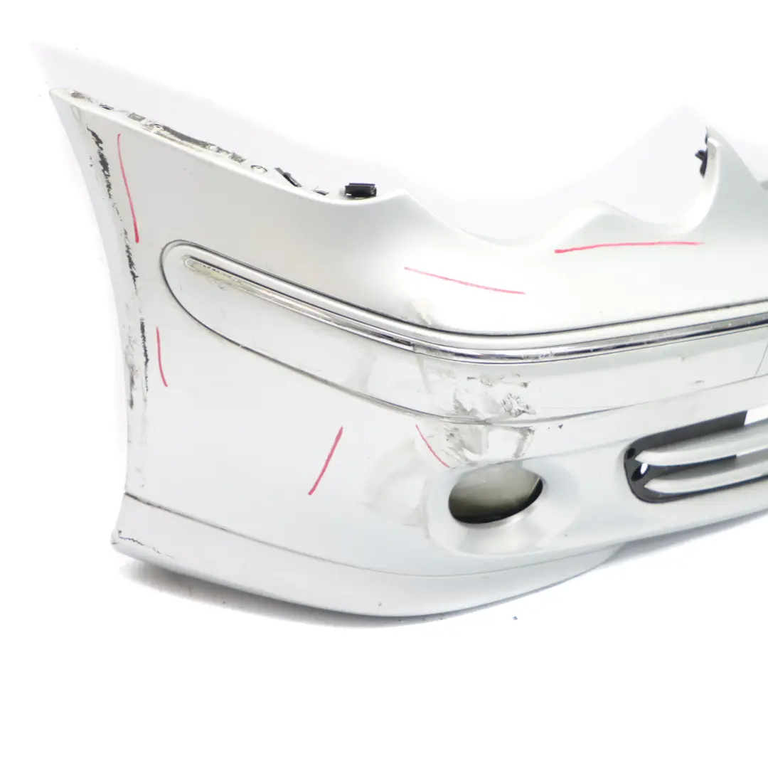 Mercedes W203 Front Bumper Trim Panel Iridium Silver Metallic - 775