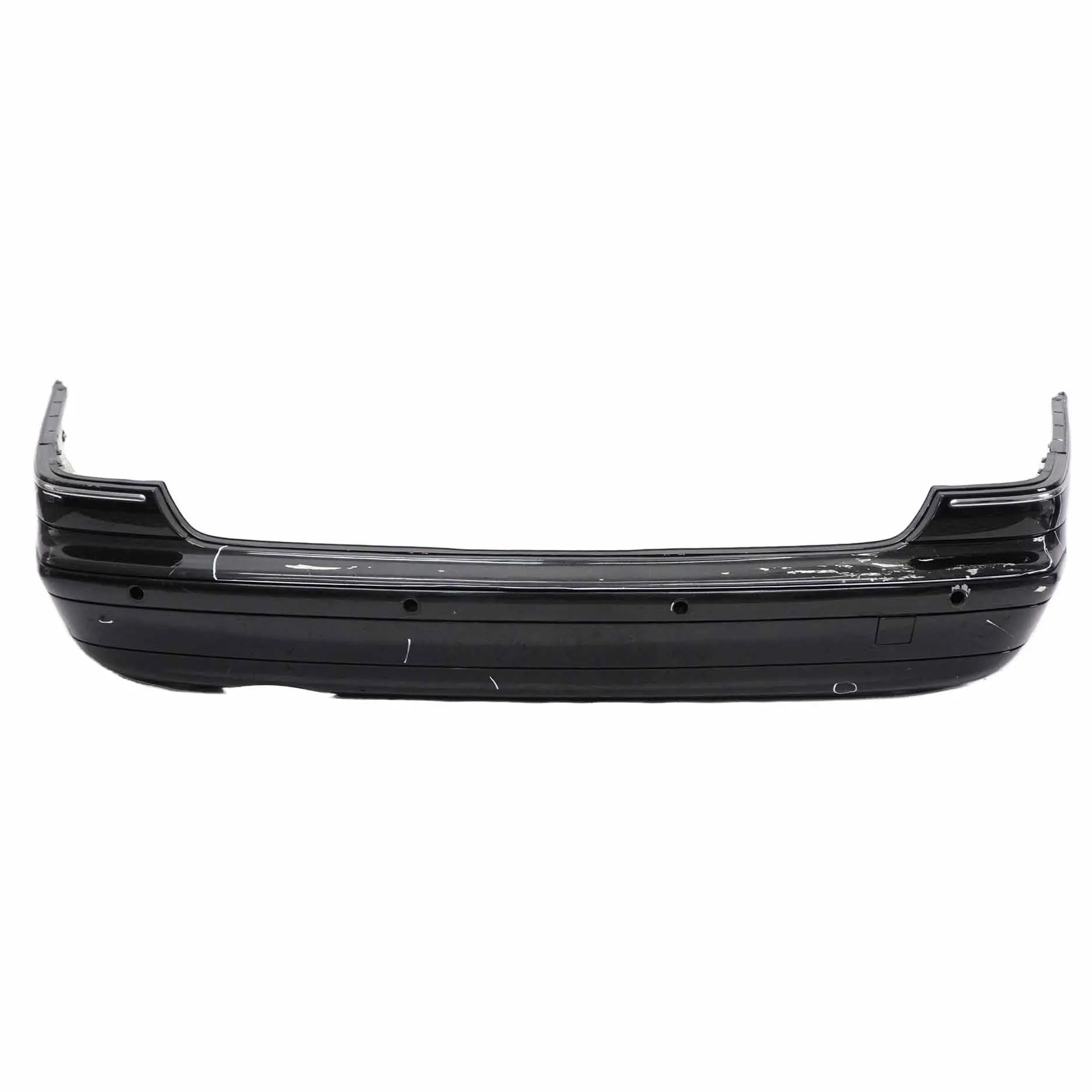 Mercedes S203 Rear Bumper Trim Panel Cover Estate Obsidian Black Metallic - 197