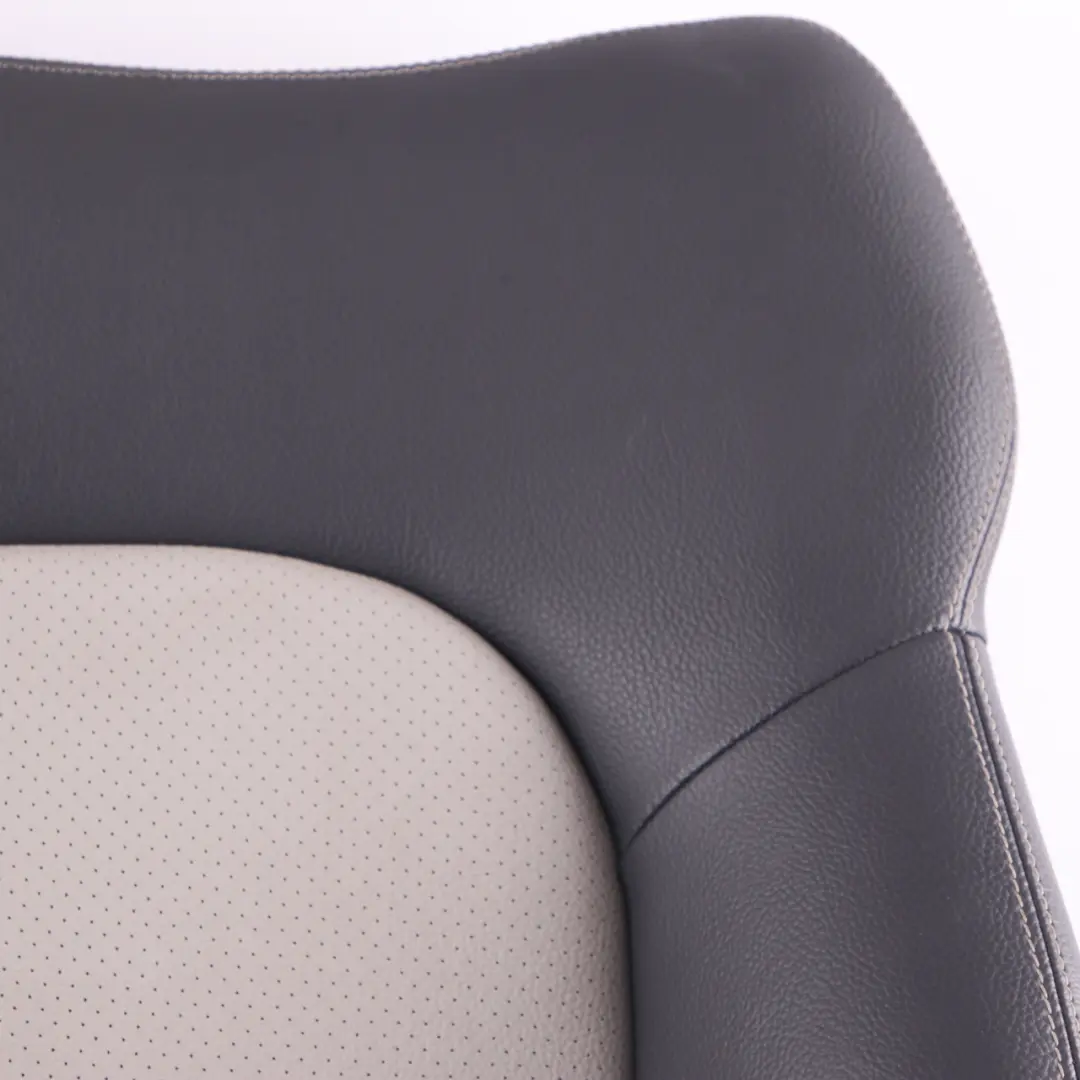 Mercedes W204 Seat Backrest Front Right O/S Heated Sport Cover Imitation Leather