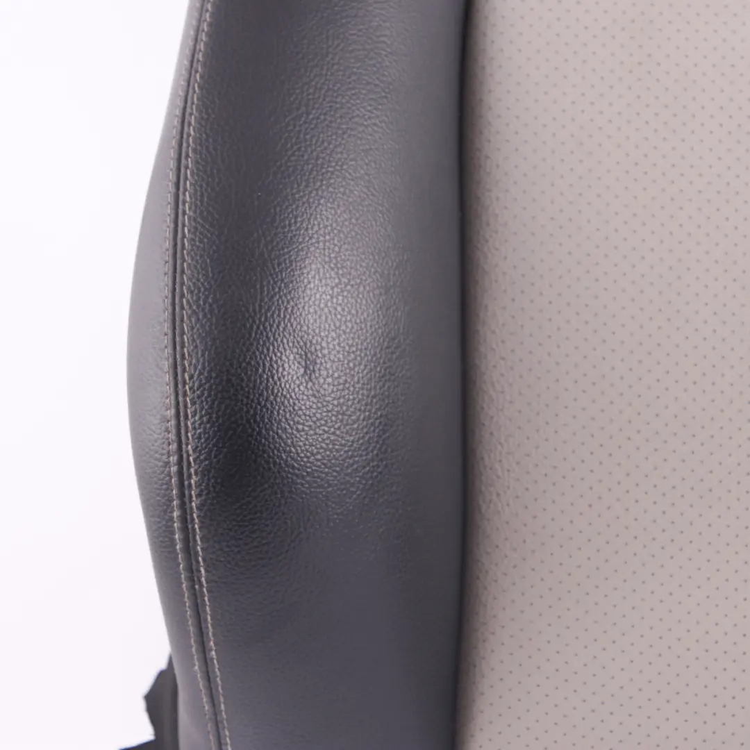 Mercedes W204 Seat Backrest Front Right O/S Heated Sport Cover Imitation Leather