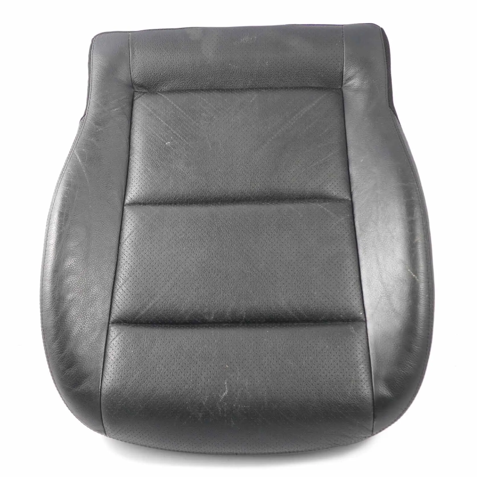 Mercedes W203 Asiento Delantero Sport Calefactable Delantero Funda Cuero Negro