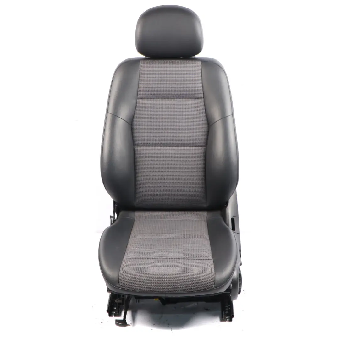 Front Seat Mercedes W203 Leather Combination Black Left N/S Electrical