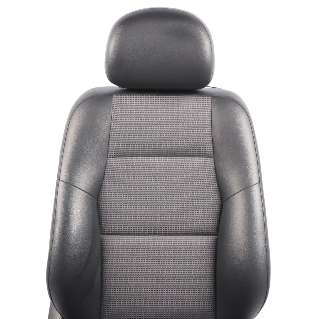 Front Seat Mercedes W203 Leather Combination Black Right O/S Electrical