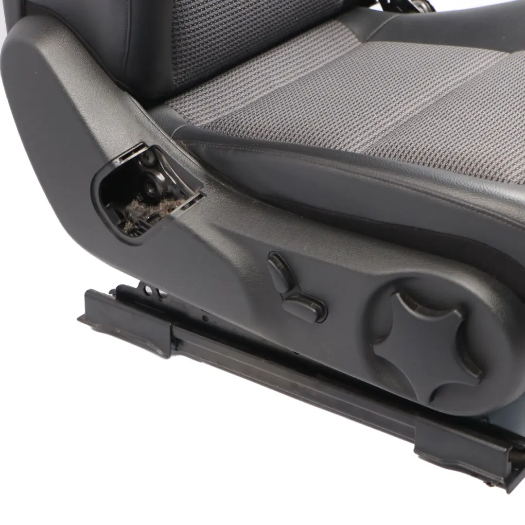 Front Seat Mercedes W203 Leather Combination Black Right O/S Electrical