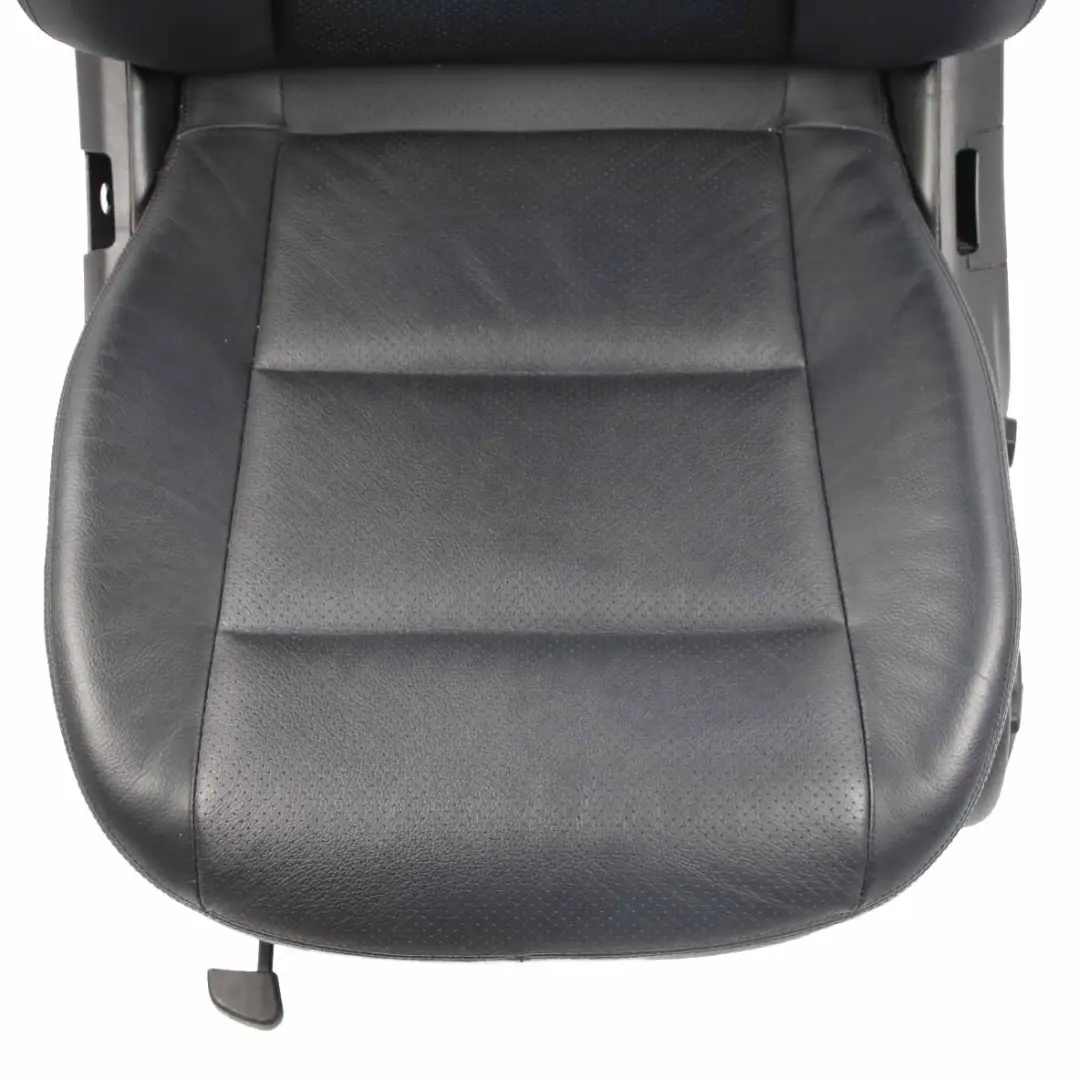 Front Seat Mercedes W203 Saloon Heated Black Leather Left N/S