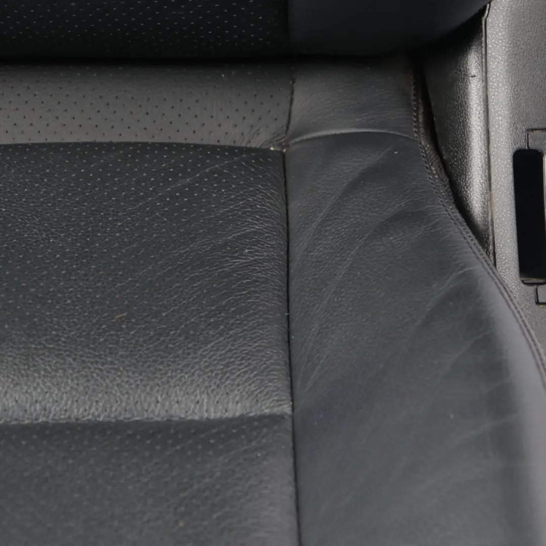 Front Seat Mercedes W203 Saloon Heated Black Leather Left N/S