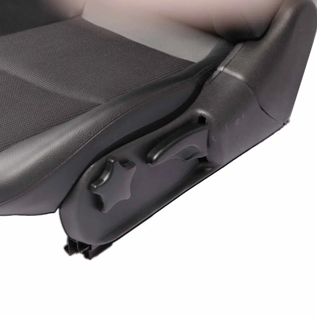 Seats Mercedes CL203 Coupe Fabric Leather ARTICO Black Interior Front Rear Seat