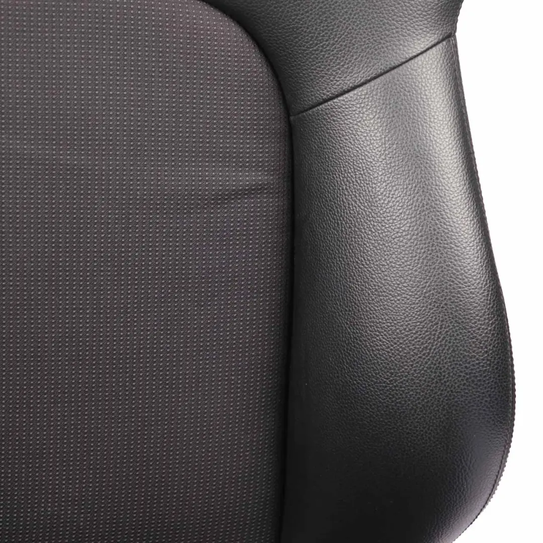 Seats Mercedes CL203 Coupe Fabric Leather ARTICO Black Interior Front Rear Seat