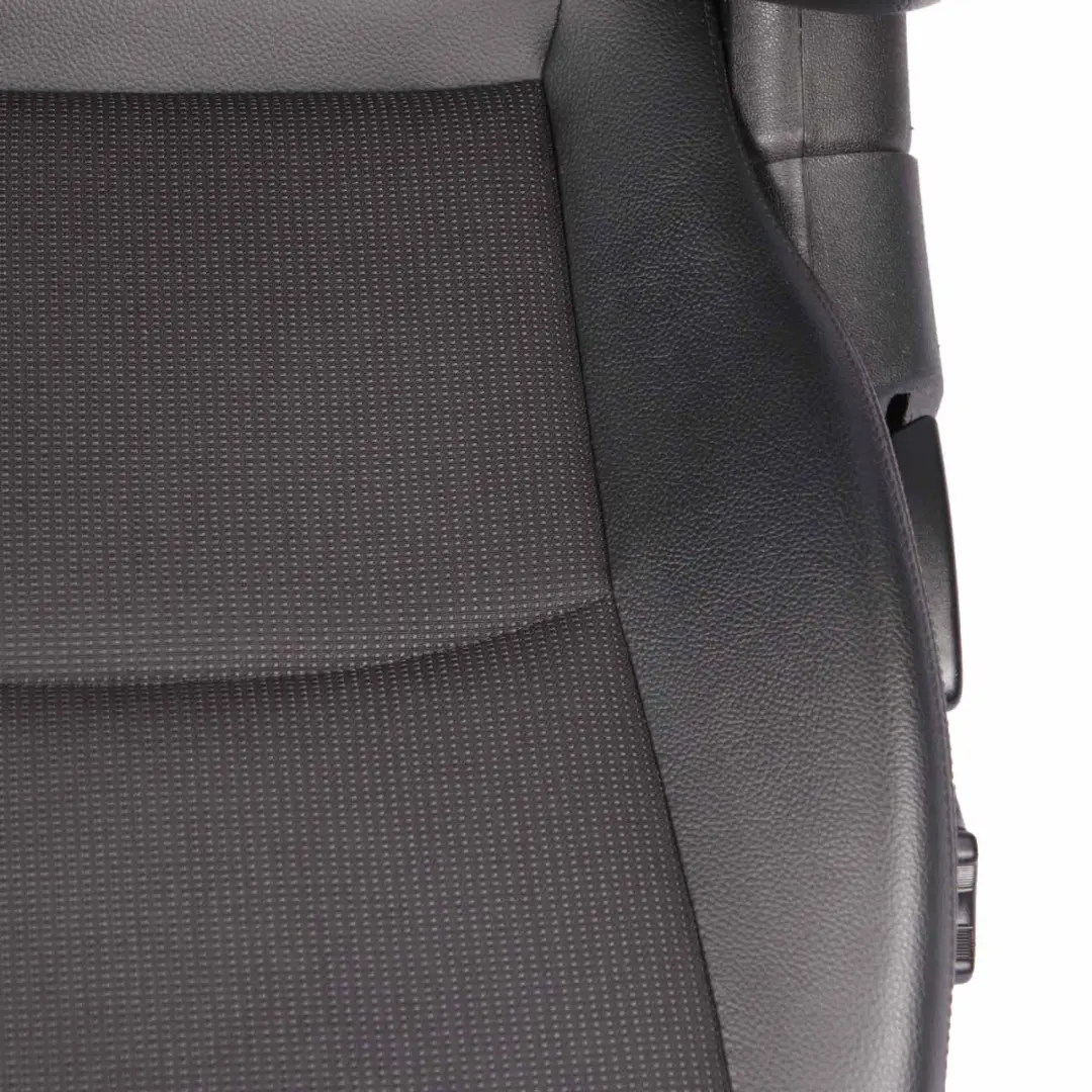 Seats Mercedes CL203 Coupe Fabric Leather ARTICO Black Interior Front Rear Seat