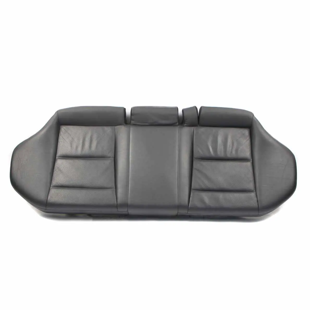 Mercedes W203 Rear Seat Bench Couch Cover Sport Cushion Black Leather