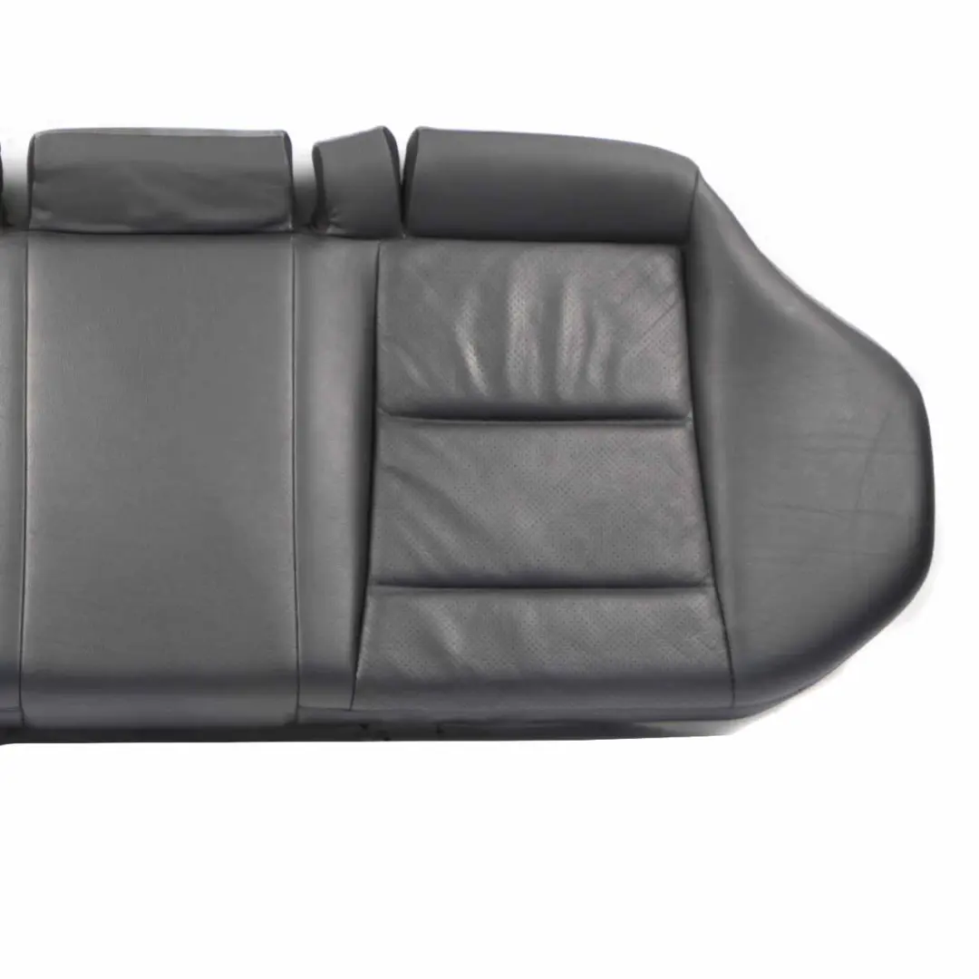 Mercedes W203 Rear Seat Bench Couch Cover Sport Cushion Black Leather