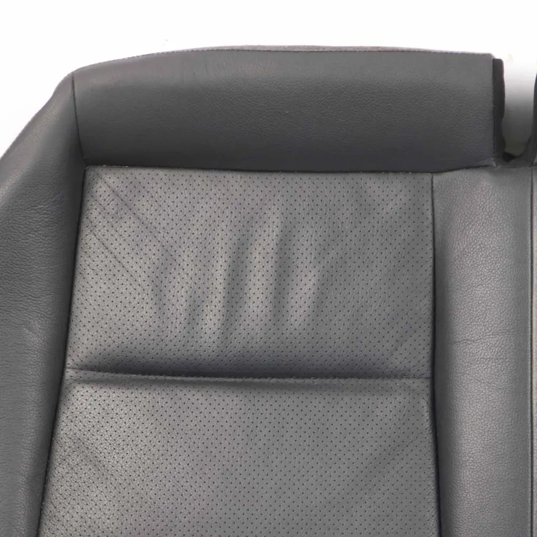 Mercedes W203 Rear Seat Bench Couch Cover Sport Cushion Black Leather