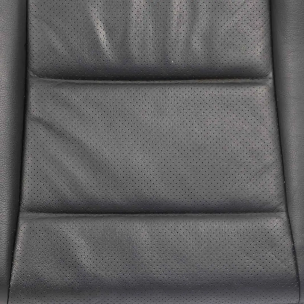 Mercedes W203 Rear Seat Bench Couch Cover Sport Cushion Black Leather