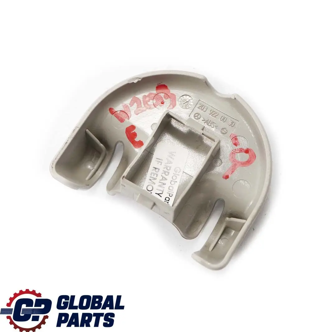 Mercedes-Benz C-Class W203 Rear Seat Mounting Bolt Cover Screw Quartz