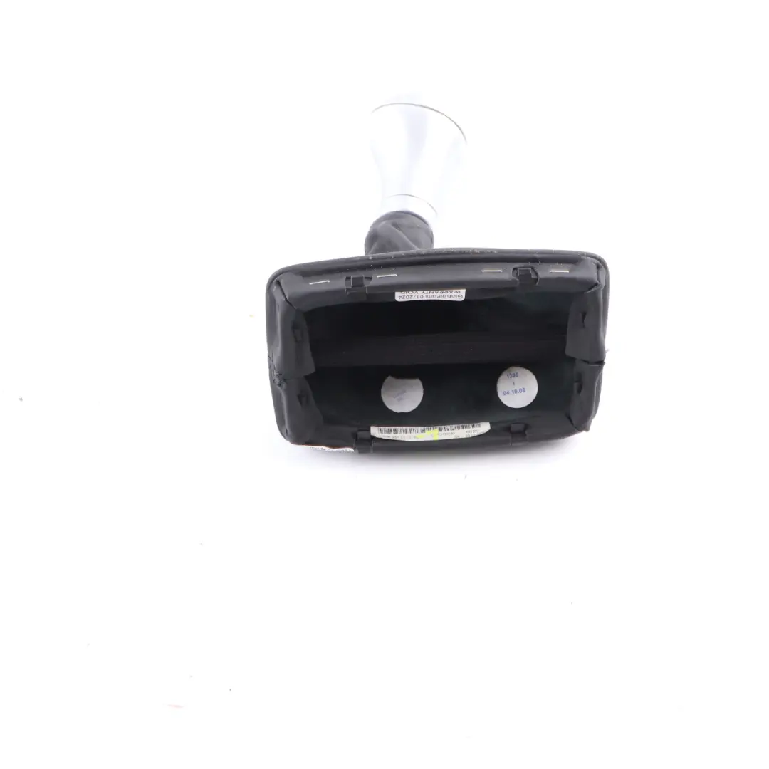 Mercedes W204 Gear Shift Selector Cover Knob Lever Black Leather A2042672410