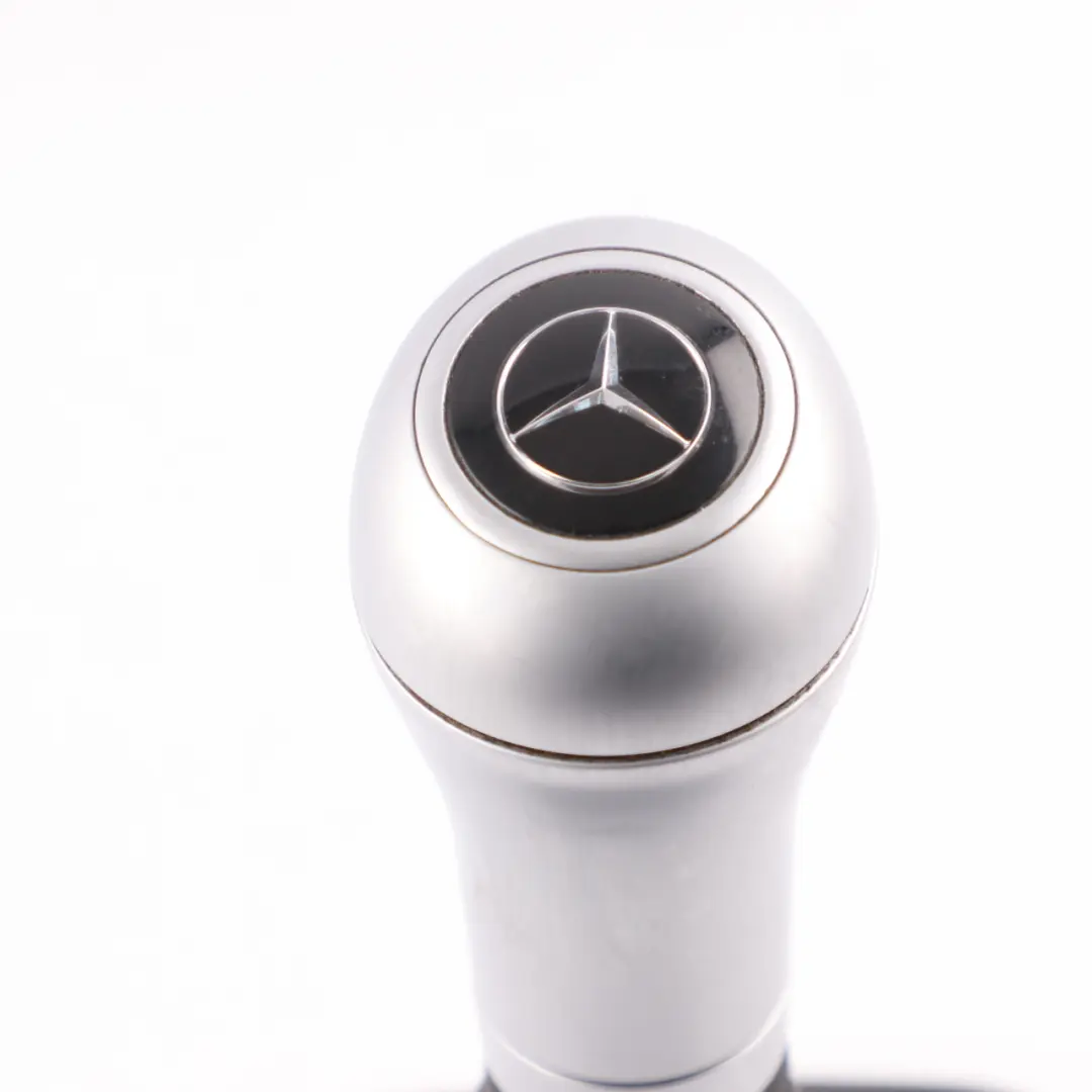 Mercedes W204 Gear Shift Selector Cover Knob Lever Black Leather A2042672410