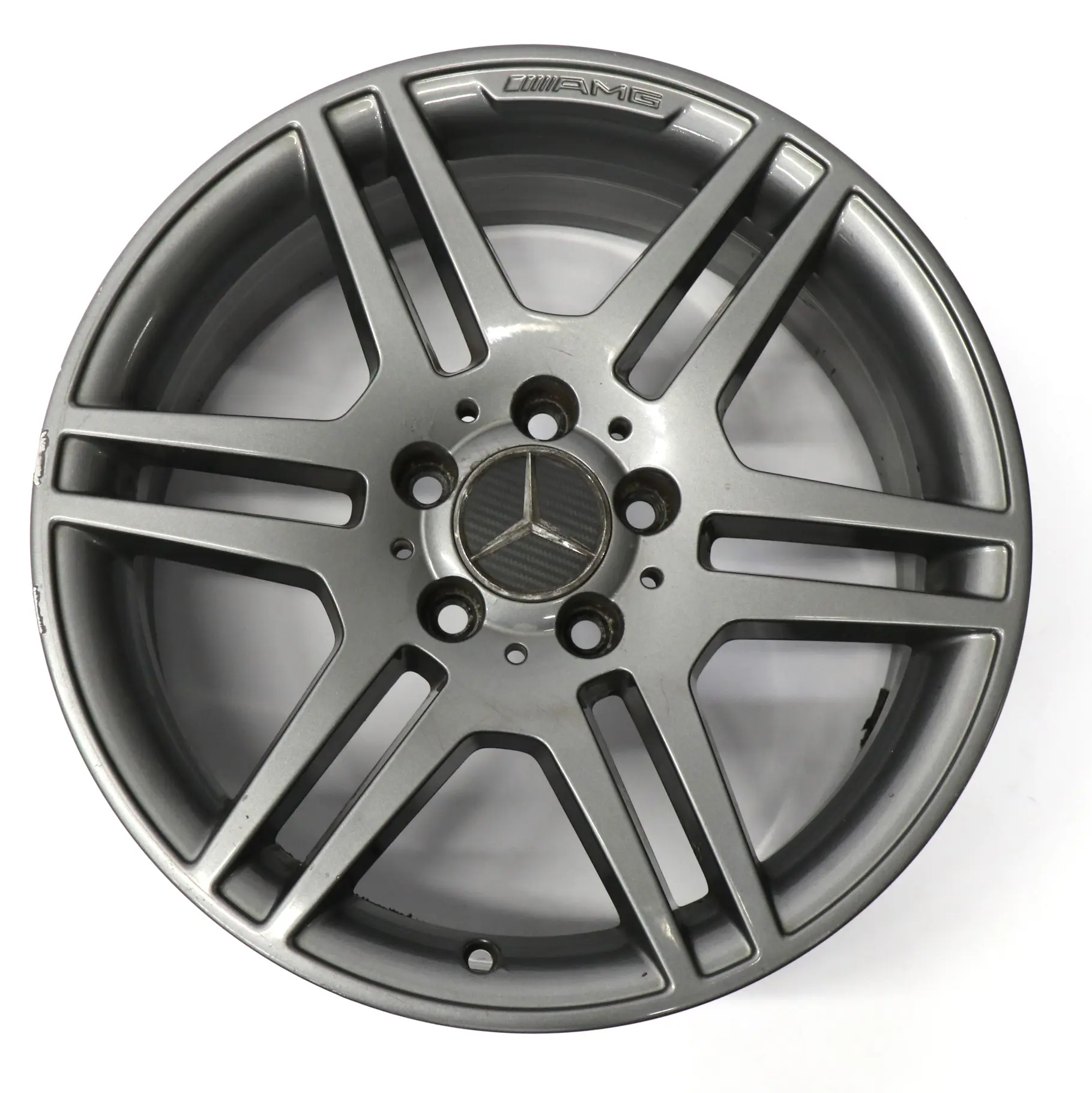 Mercedes W204 AMG Grey Alloy Wheel Rim 17" 6 Double-Spoke ET:47 7,5J A2044014502