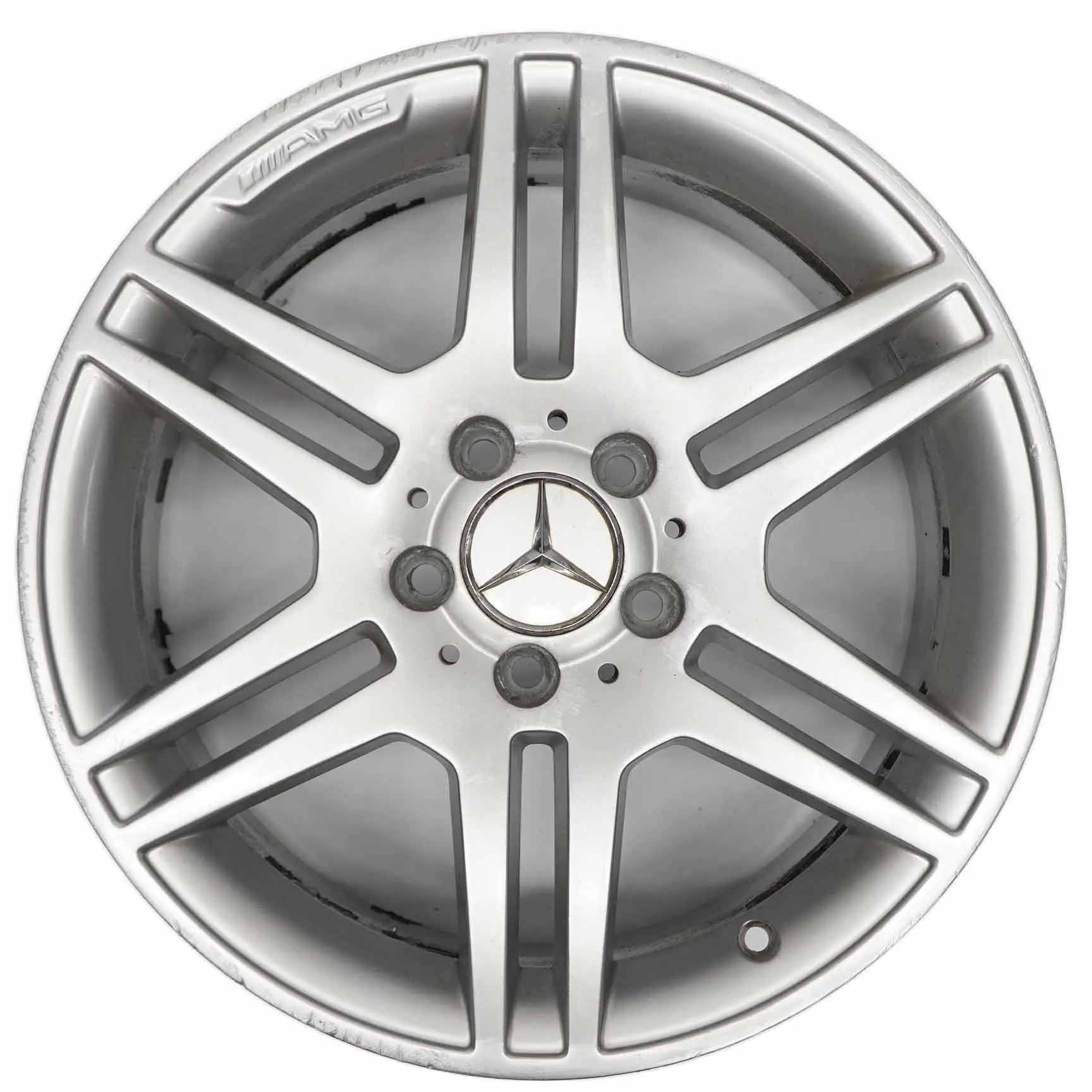 Mercedes W204 AMG 6 Double-Spoke Alloy Wheel Rim 17" ET:47 7,5J A2044014502