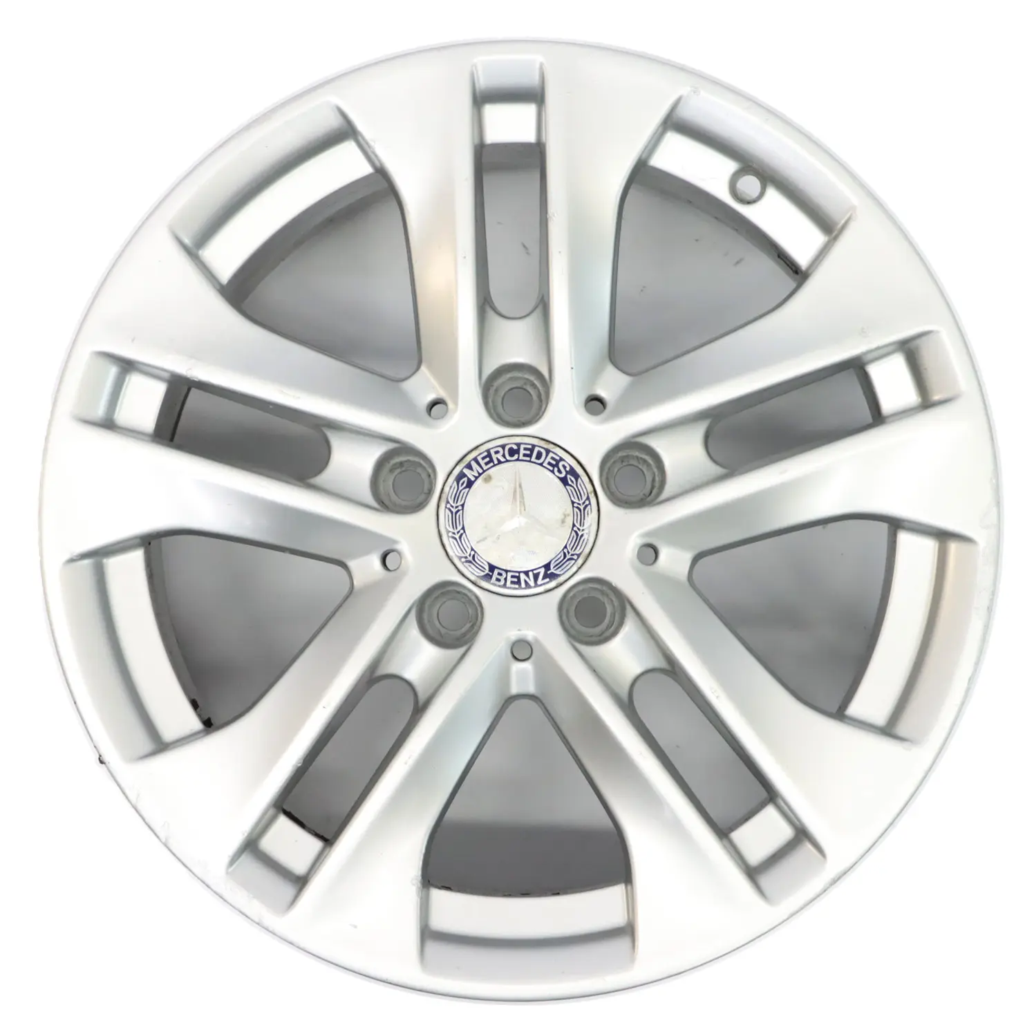 Mercedes W204 Alloy Wheel Rim 16" ET:43 7J 5 Double Spoke A2044017202