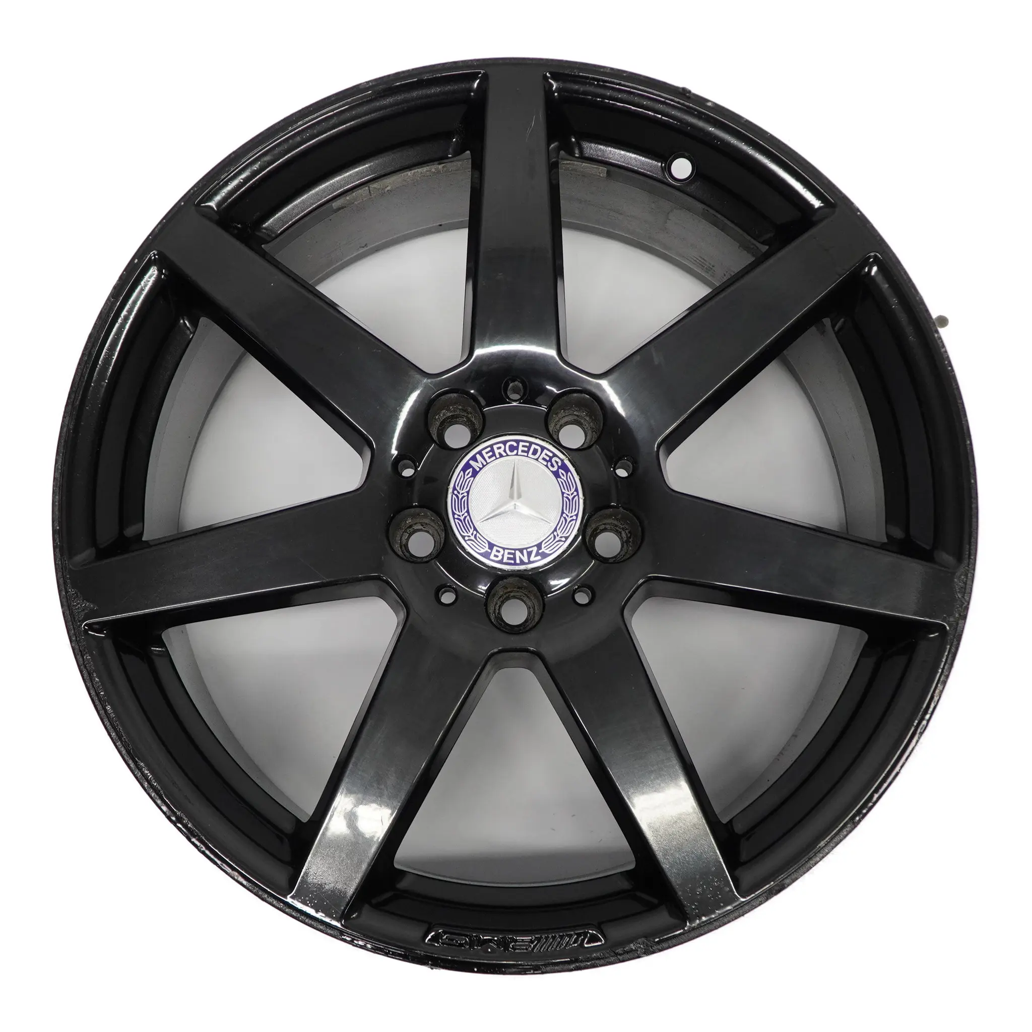 Mercedes W204 Jante alliage noir AMG 7 branches avant 18" 8,5J ET:54 A2044019902