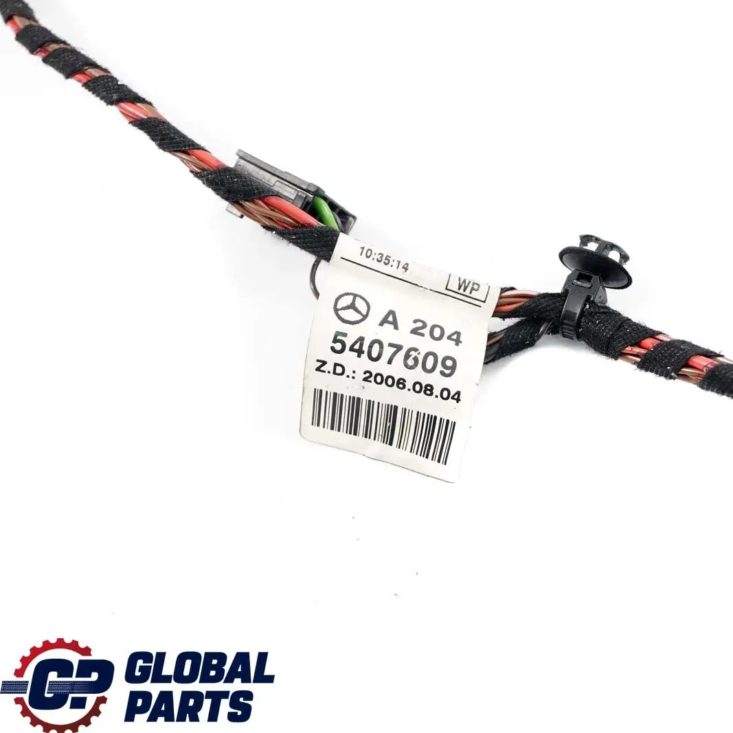 Mercedes-Benz C W204 Rear Left N/ Right Door Wiring Loom Harness A2045407609