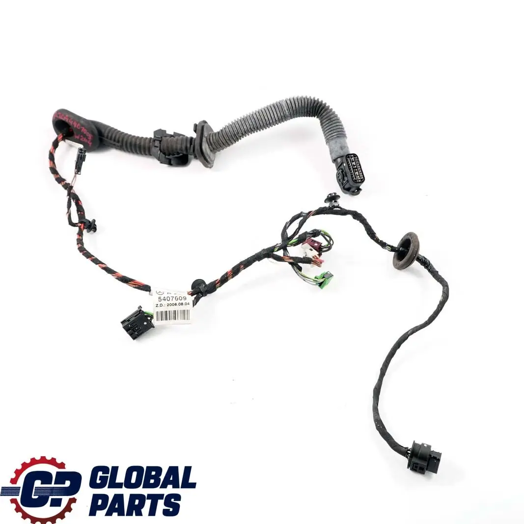 Mercedes-Benz C W204 Rear Left N/ Right Door Wiring Loom Harness A2045407609