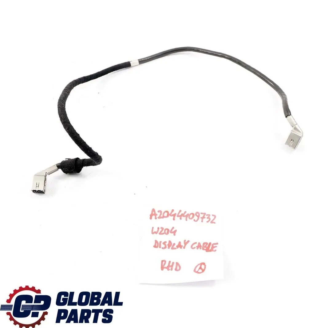 Mercedes-Benz C W204 Dashboard Dash Navigation Central Display Wiring Cable