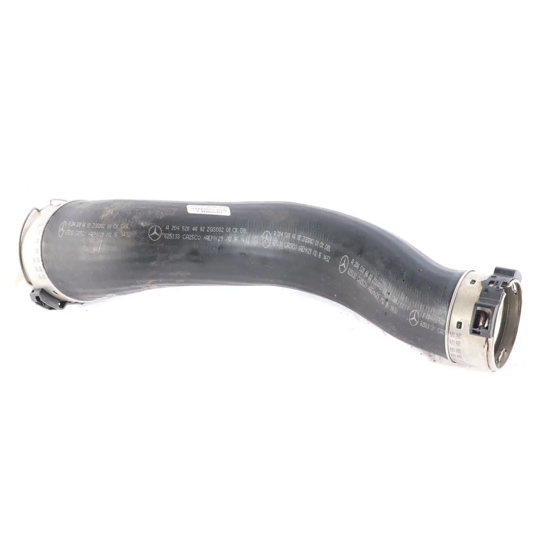 Mercedes W204 W207 W212 M274 Air Charge Pipe Intercooler Hose Right  A2045284682